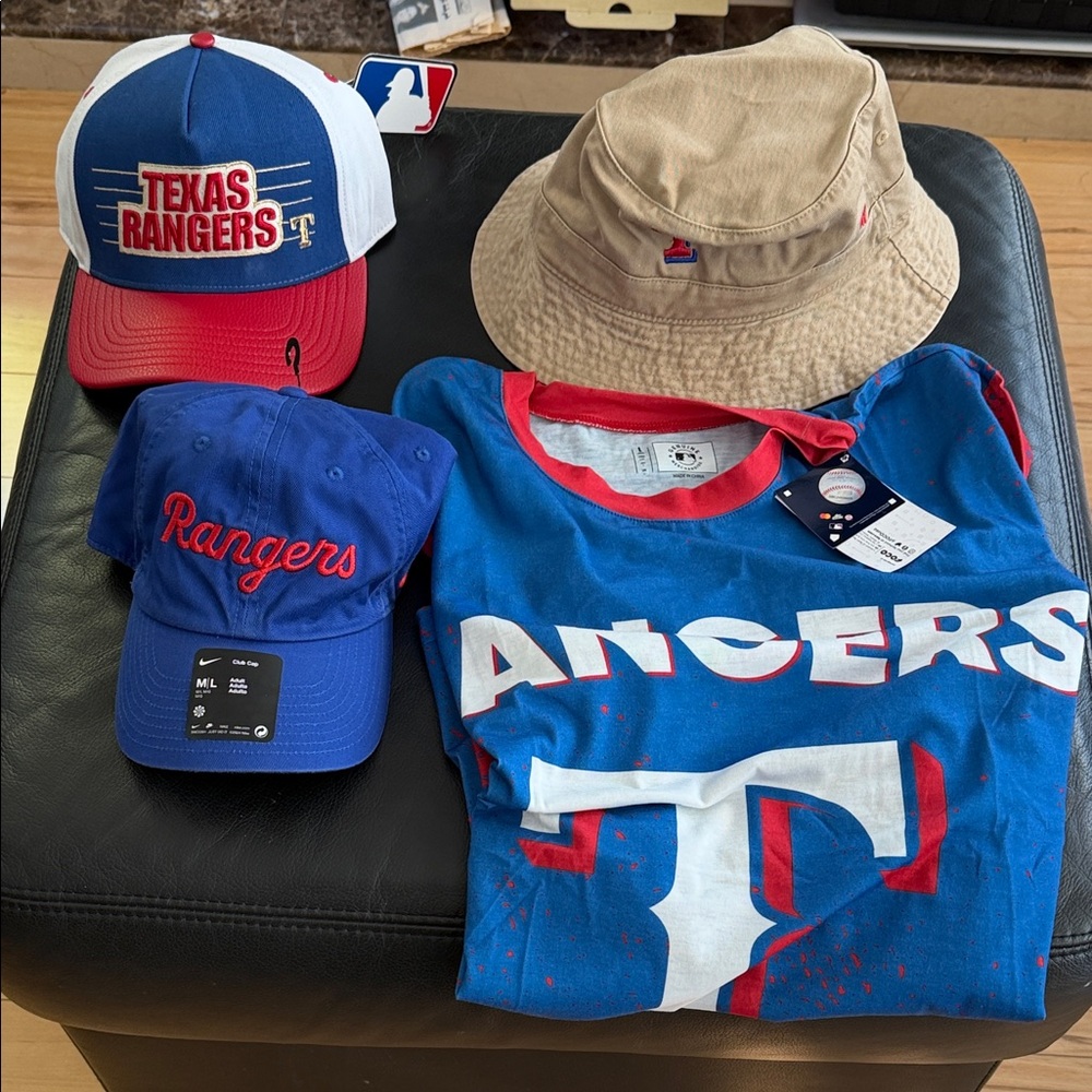 Mens Texas Rangers fan gear
